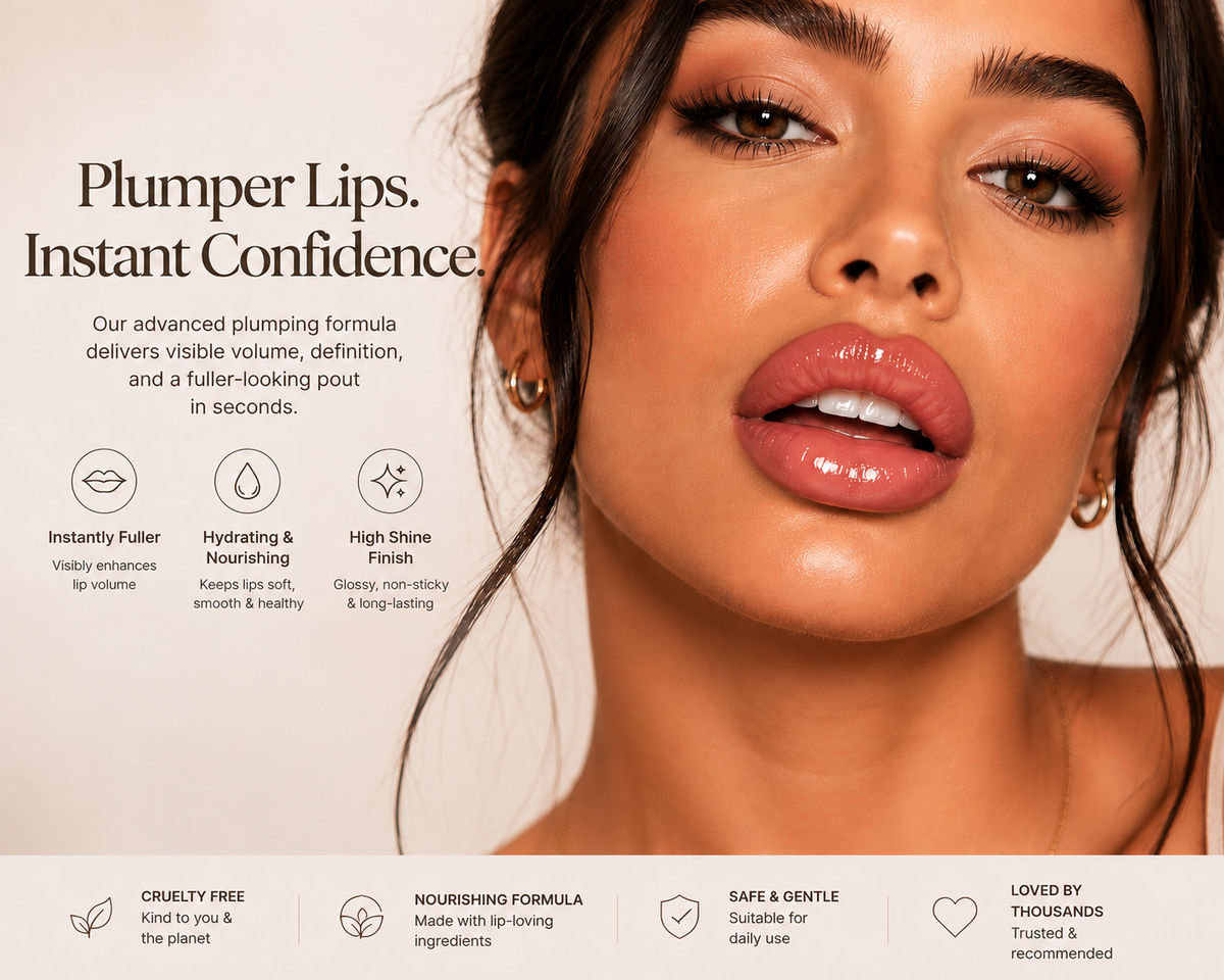 🔥LAST DAY 50% OFF💋 Spicy Lip Plumper - Fuller-Looking Lip Plumper Gloss