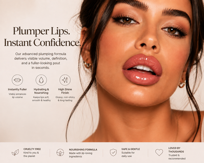 🔥LAST DAY 50% OFF💋 Spicy Lip Plumper - Fuller-Looking Lip Plumper Gloss